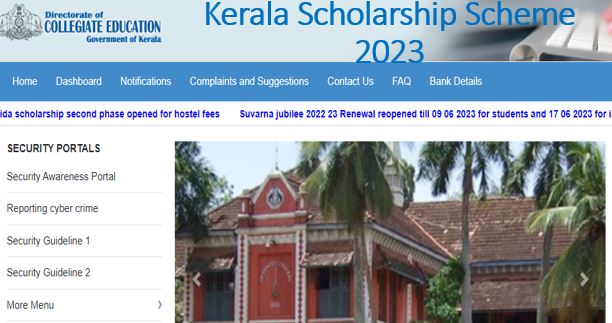 Kerala Scholarship Scheme