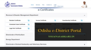 Odisha e-District Portal