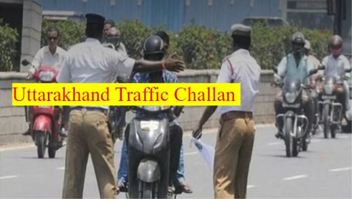 Uttarakhand Traffic Challan Online