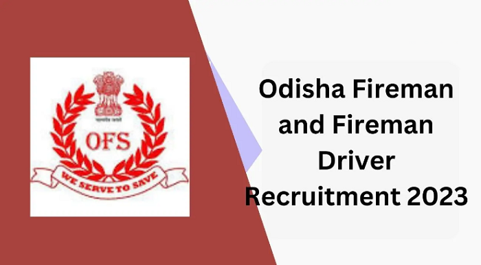 Odisha Fireman Recruitment Notification